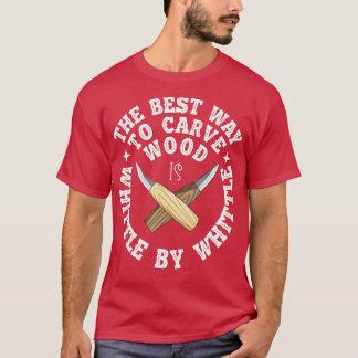 T-shirt Drôle Carving Wood Carving Blanchisserie Outils de