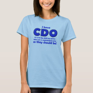 T-Shirt Drôle CDO TOC