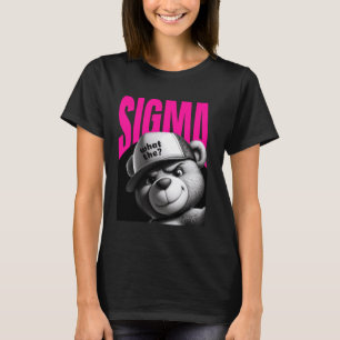 T-shirt Drôle Ce Que Sigma Ironic Meme Brainrot Citation