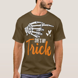 T-shirt Drôle, c'est ma belle squelette jumelée Couples Ha