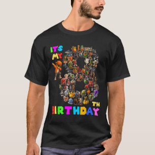 T-shirt Drôle, c'est mon 8e anniversaire italien Brainrot 