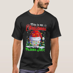 T-shirt Drôle C'Est Mon Noël Golf Pyjama Chemise Noël