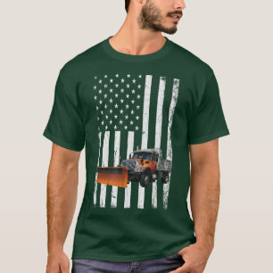 T-shirt Drôle CHAGRINÉ Conducteur de Chasse-Neige Conducte