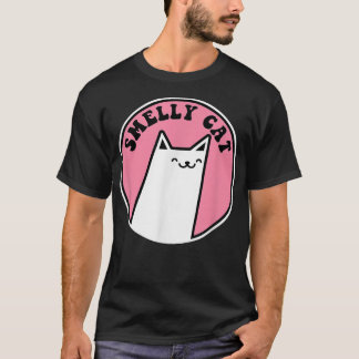 T-shirt Drôle chat amis chanson SMELLY CAT Amoureux de les