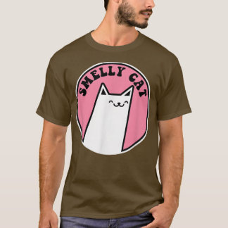 T-shirt Drôle chat amis chanson SMELLY CATCat Lovers Cadea