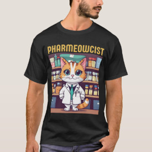 T-shirt Drôle Chat de pharmacie