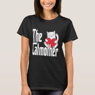 T-shirt Drôle Chat Maman Catmother Cute Chat Mère Kitty Mo