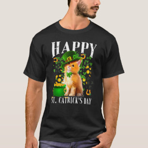 T-shirt Drôle Chat St Patrick Day Joyeux Catrick's Day