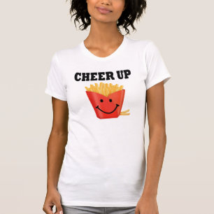 T-shirt Drôle Cheval Up French Fry