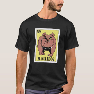 T-shirt Drôle Chiens Mexicains Design - El Bulldog