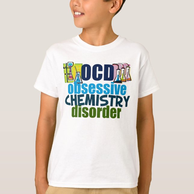 T-shirt Drôle Chimie Enfants (Devant)
