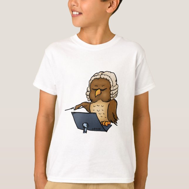 T-shirt Drôle Chouette (Devant)