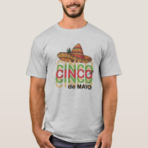 T-shirt Drôle Cinco de Drinko Cinco de Mayo Boire