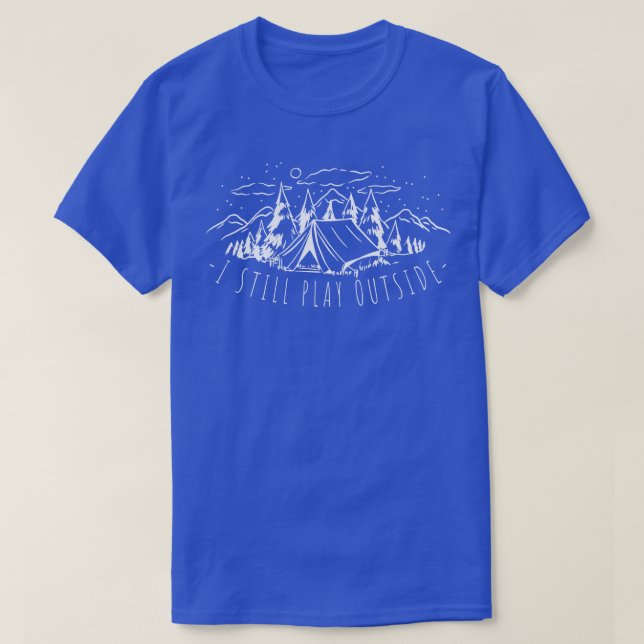 T-shirt Drôle Citation de camping Don 1 (Design devant)