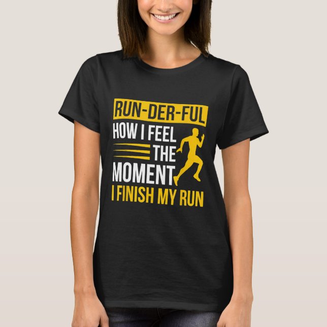 T-shirt Drôle Citation du coureur Idée cadeau Runderful xw (Devant)