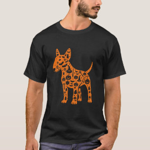T-shirt Drôle Citrouille Bull Terrier Candy Halloween Mens