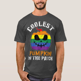 T-shirt Drôle Citrouille LGBTQ Citrouille le plus froid da