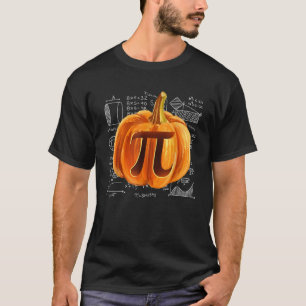T-shirt Drôle Citrouille Pie Halloween Thanksgiving Math T