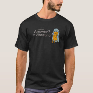 T-shirt Drôle Comment Réponds-Je ? C'est la Purrine fant