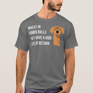T-shirt Drôle Comptable de chien Conseiller financier Thé