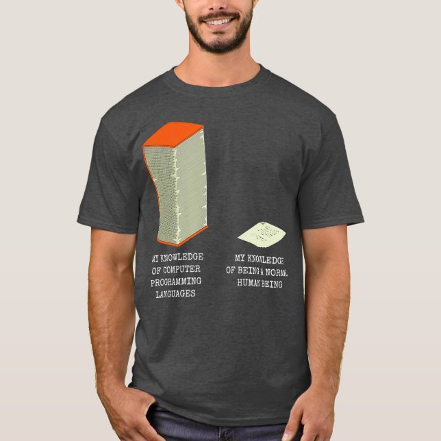 T-shirt Drôle Computer Scientist Programmation de codage d (Devant)