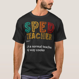 T-shirt Drôle Conception De L'Éducation Spéciale Pour Les