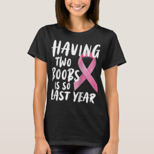 T-shirt Drôle Conception du cancer du sein Mastectomie Rag
