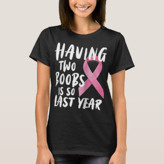 T-shirt Drôle Conception du cancer du sein Mastectomie Rag