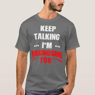 T-shirt Drôle Conseiller en santé mentale