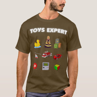 T-shirt Drôle Cool Tee pour votre Ami Enfance, Jouets Exp