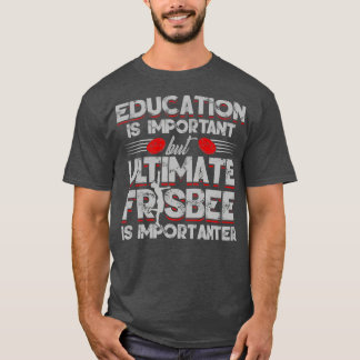 T-shirt Drôle Cool Ultimate Frisbee Ultimate Player Cadeau
