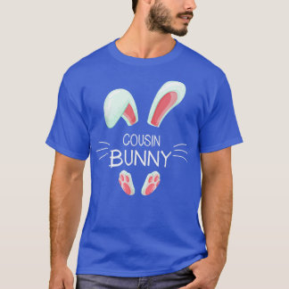 T-shirt Drôle Costume de Pâques Matching mignon cousin Bun