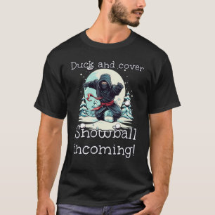 T-shirt Drôle Costume de tondeuse de Ninja