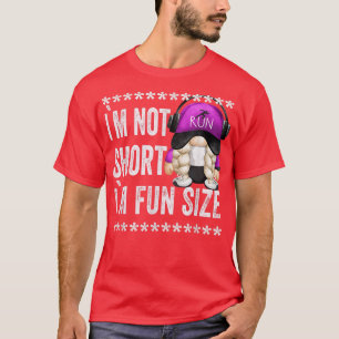 T-shirt Drôle Courir Mère Gnome Pour Les Femmes Je Ne Suis