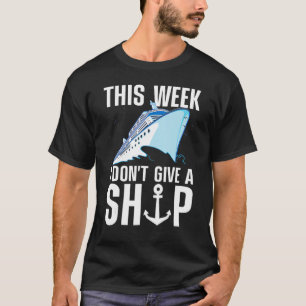 T-shirt Drôle Cruise Art Pour Hommes Femmes Bateau De Croi