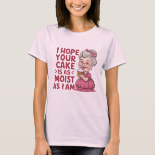 T-shirt Drôle Cupcake Baking Grandma cite Cupcake Lover