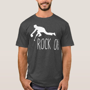 T-shirt Drôle Curling Rock Sur Cool Curler Cadeau