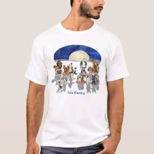 T-shirt drôle d'amoureux des chiens de bande