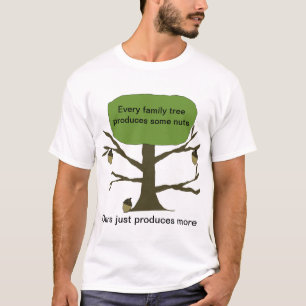 T-shirt drôle d'arbre généalogique