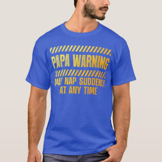 T-shirt Drôle d'art Papa pour Grand-père de petits-enfants