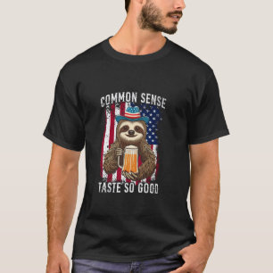 T-shirt Drôle de bon sens, ça a si bon goût Bière de pares