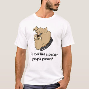 T-shirt drôle de bouledogue