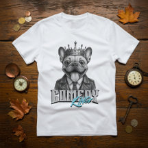 T-shirt drôle de Bouledogue Français
