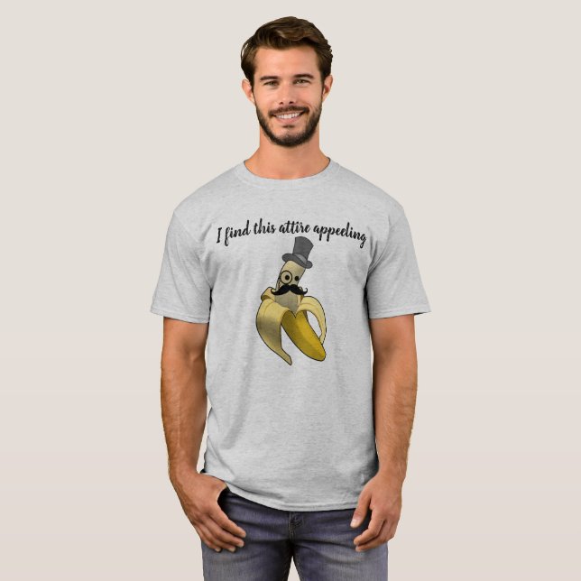 T-shirt drôle de calembour (Devant entier)