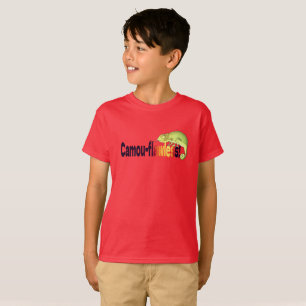 T-shirt Drôle de Camou-flawless Pun de Caméléon