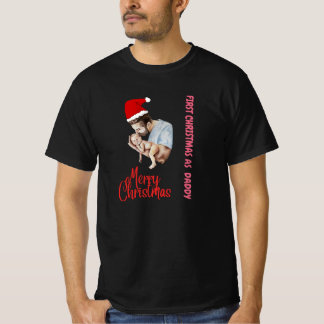 T-shirt Drôle de concevoir mon premier Joyeux Noël comme p