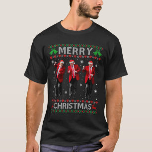 T-shirt Drôle de danse Trump Joyeux Noël laid Xmas Sweate