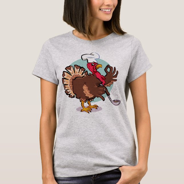 T-shirt Drôle de dindon Vintage (Devant)