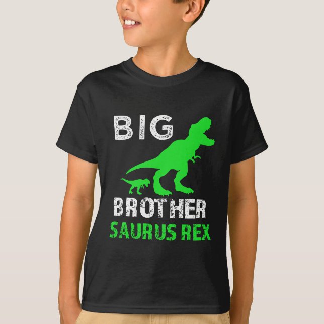 T-shirt drôle de Dino de chemise de Saurus Rex de (Devant)