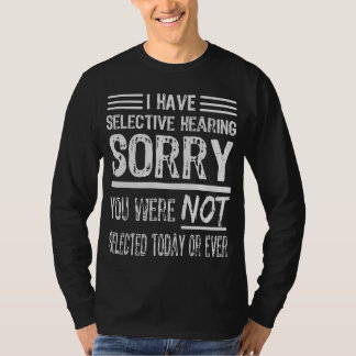 T-shirt Drôle de dire des gens sarcastiques Hommes Font fo